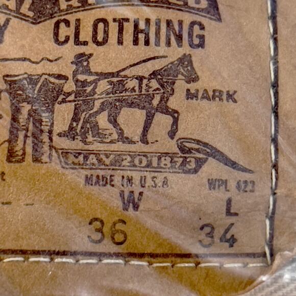 Levi Strauss & Co 646 Flare Leg Jean Bell Bottom VINTAGE 1974 36W X 30L(Altered - Picture 16 of 16